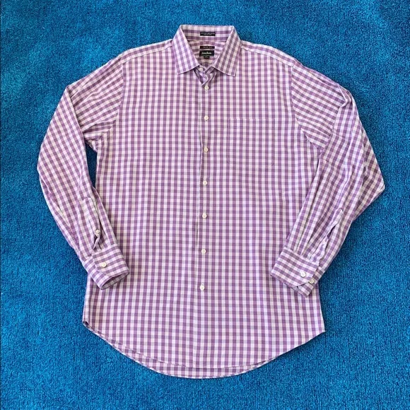 neiman marcus trim fit dress shirt Neiman Marcus TRIM FIT dress shirt. WHITE, size 16-34/35